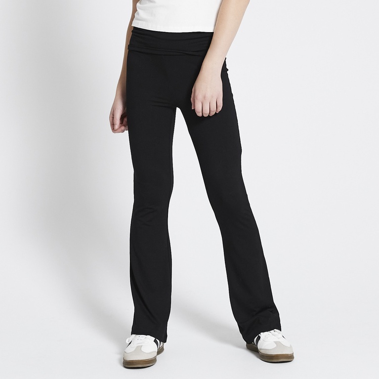 Folded flare pants "Noelle star"